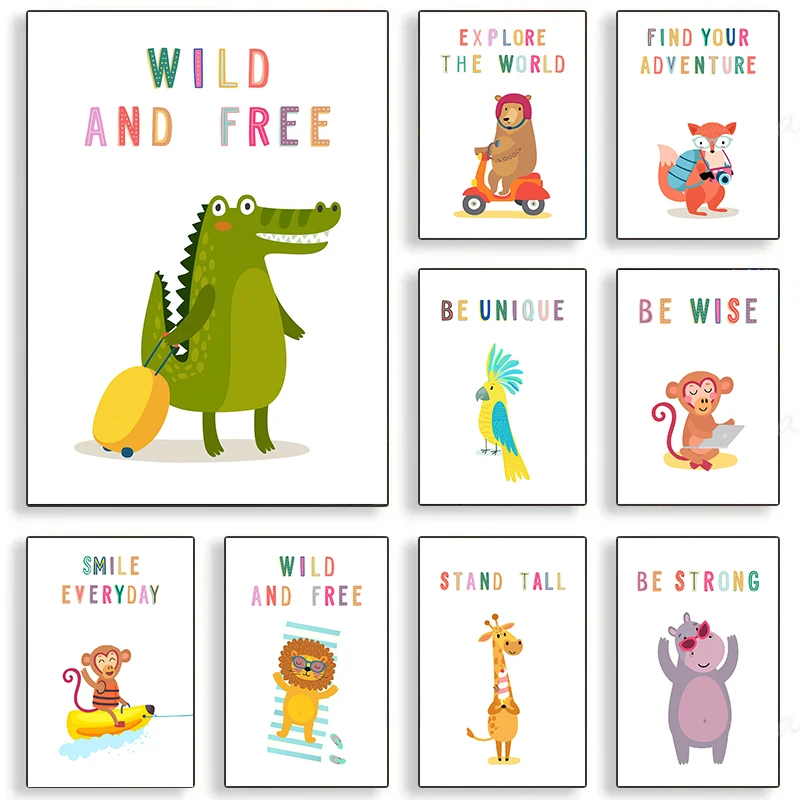 Stampa su tela con immagini di - Kids Education Picture recensione e prezzo