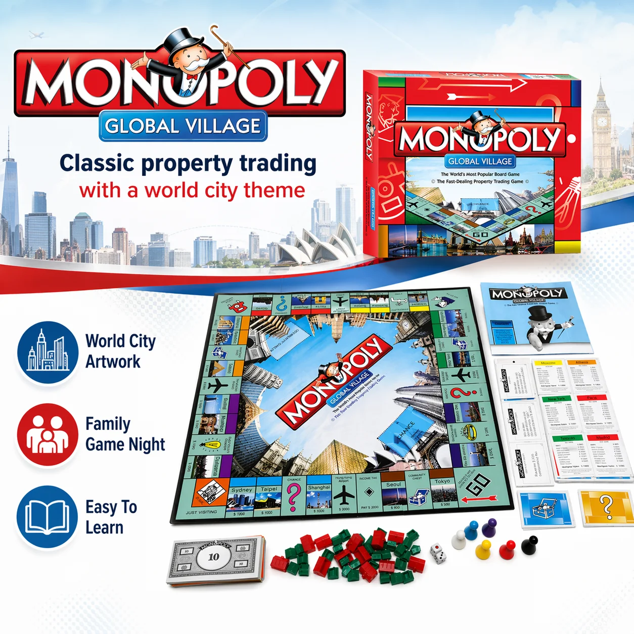 Gioco da Tavolo Premium MONOPO - Hasbro Game Monopoly recensione e prezzo