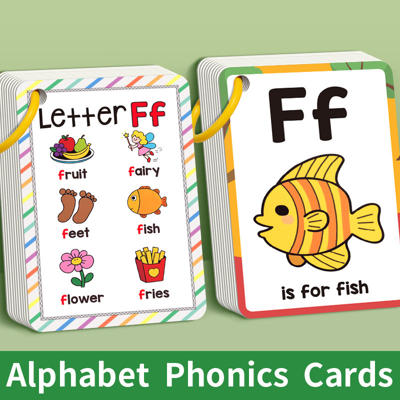 Set di 27 Carte Didattiche con - Flash Card Alphabet recensione e prezzo